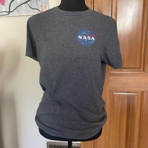 Gray Nasa Tee Size SMALL